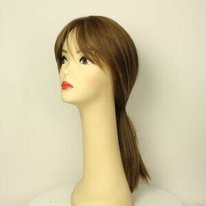 Freeda Ponytail Wig Light Brown Warm Highlights Multi-Directional Skin Top M